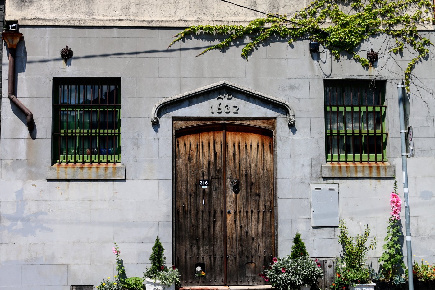 An elegant doorway in Fitzroy