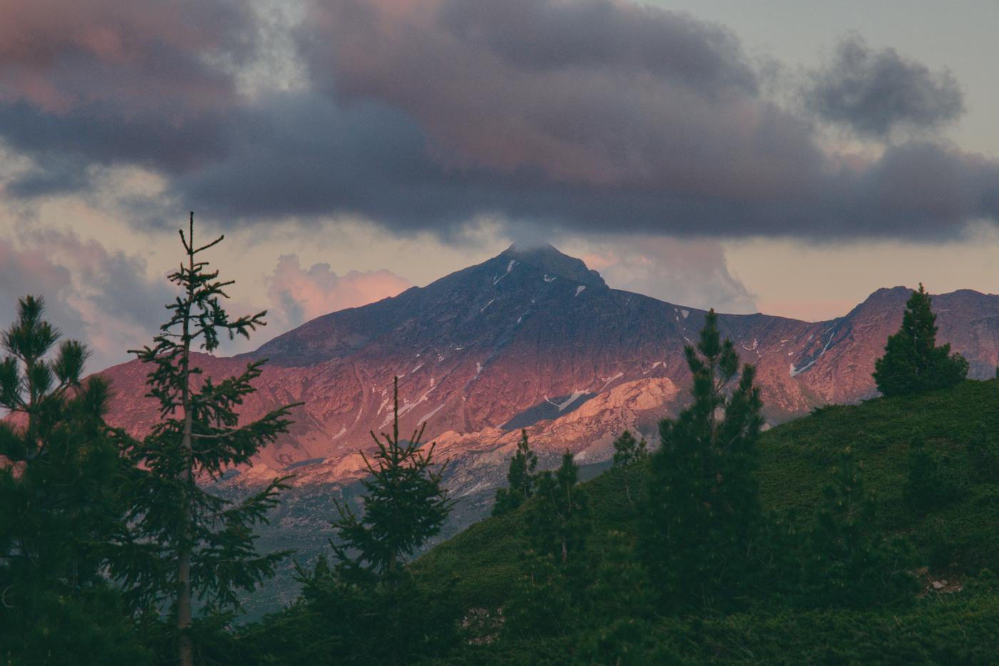 Getting a good look at the northern face of Gjeravica (Kosovo’s tallest mountain) from where Chris and I camped at the tri-border of Montenegro, Albania, and Kosovo