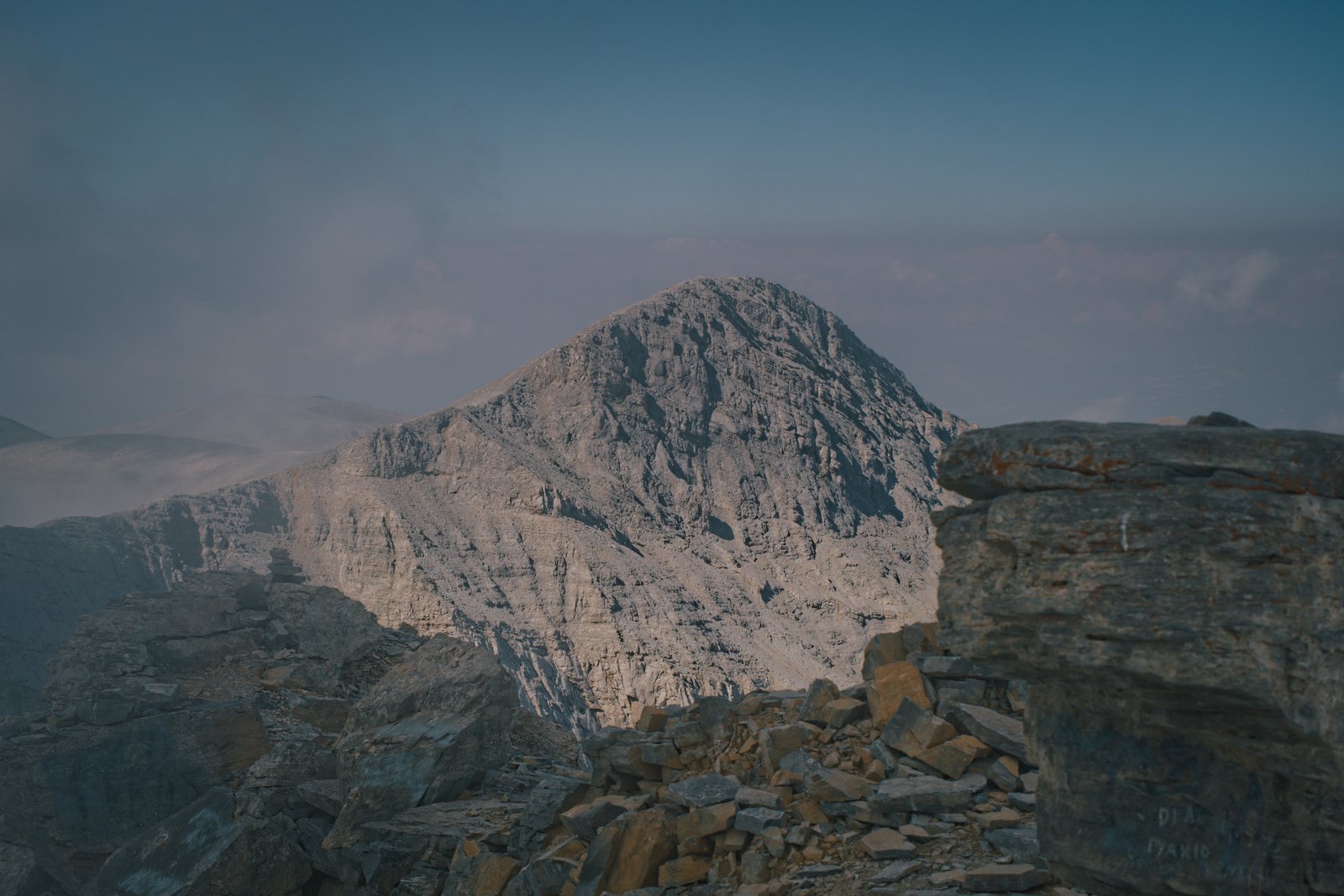 From the summit of Mount Olympus, Greece