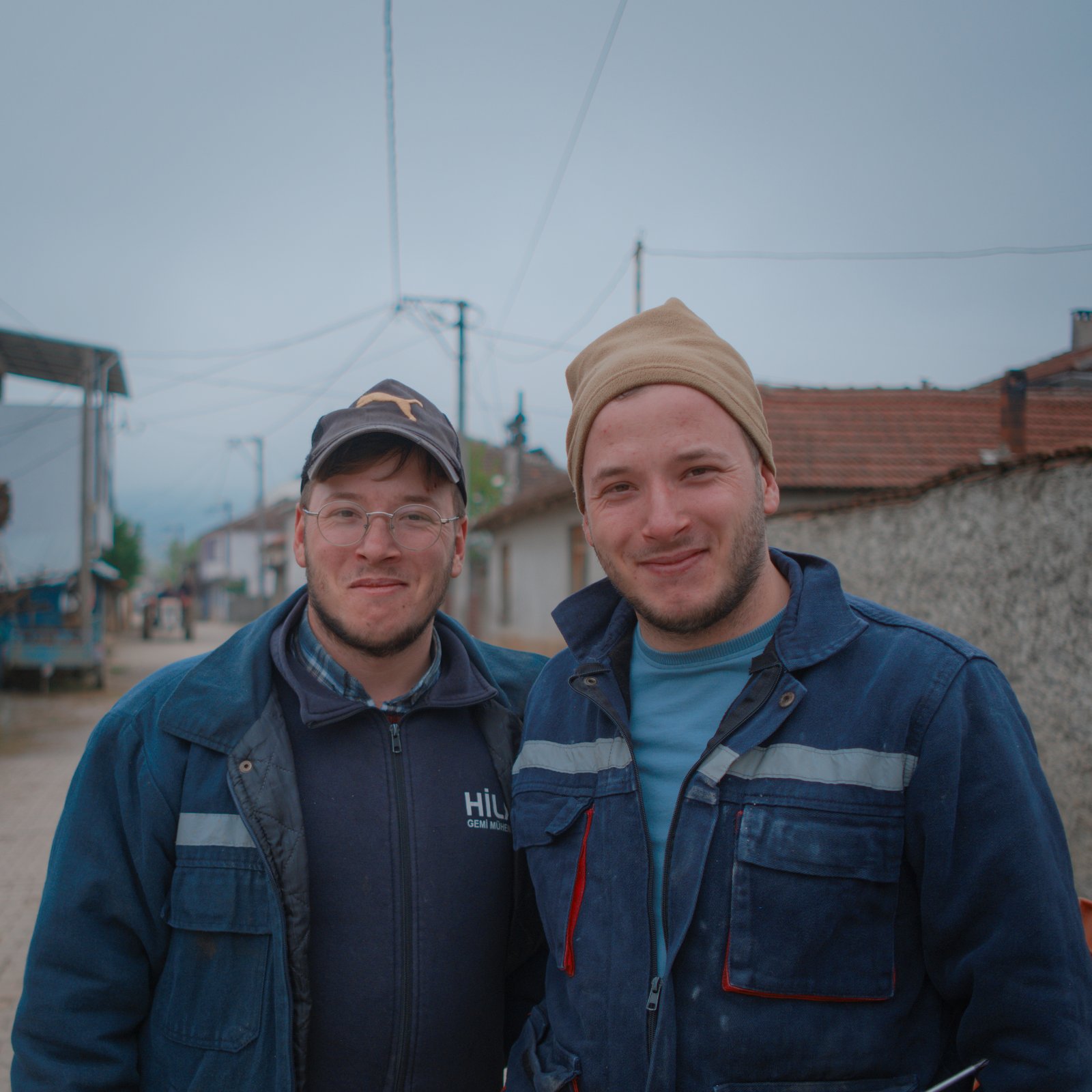 Two brothers who welcomed me as I wandered through the village of Mahmudiye, western Turkey
