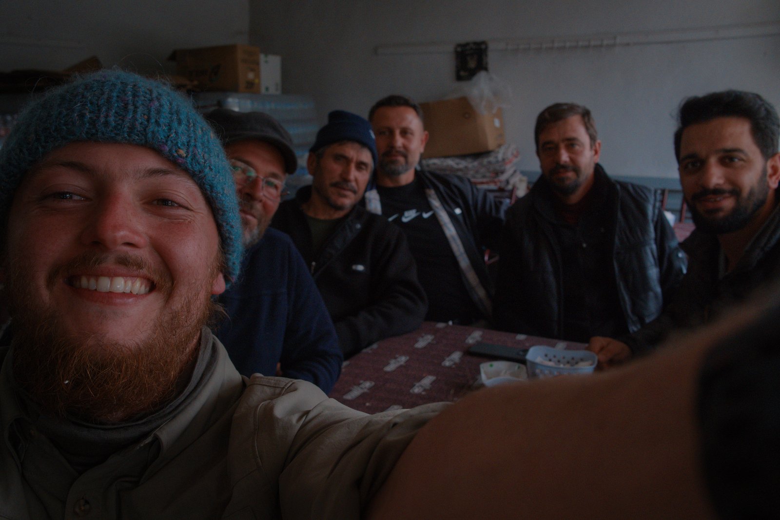 From right to left, Osman (the Imam), Ali, Ahmed, Bahri, and one whose name I sadly forgot. Turkey