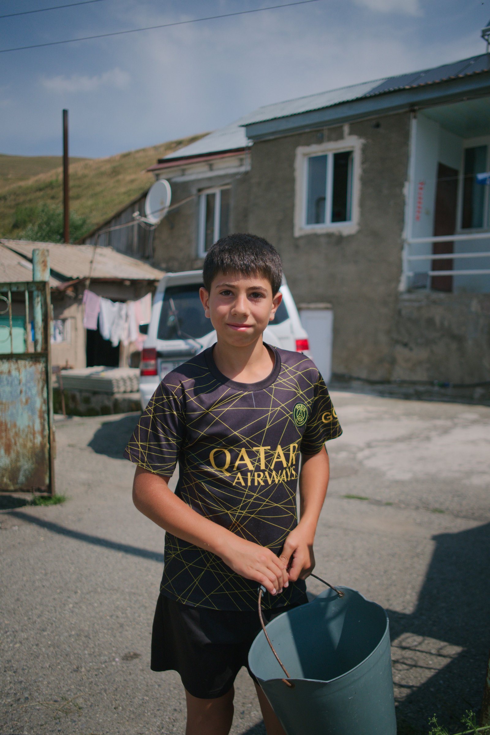 Yova, met in the village Semyonovka. Armenia
