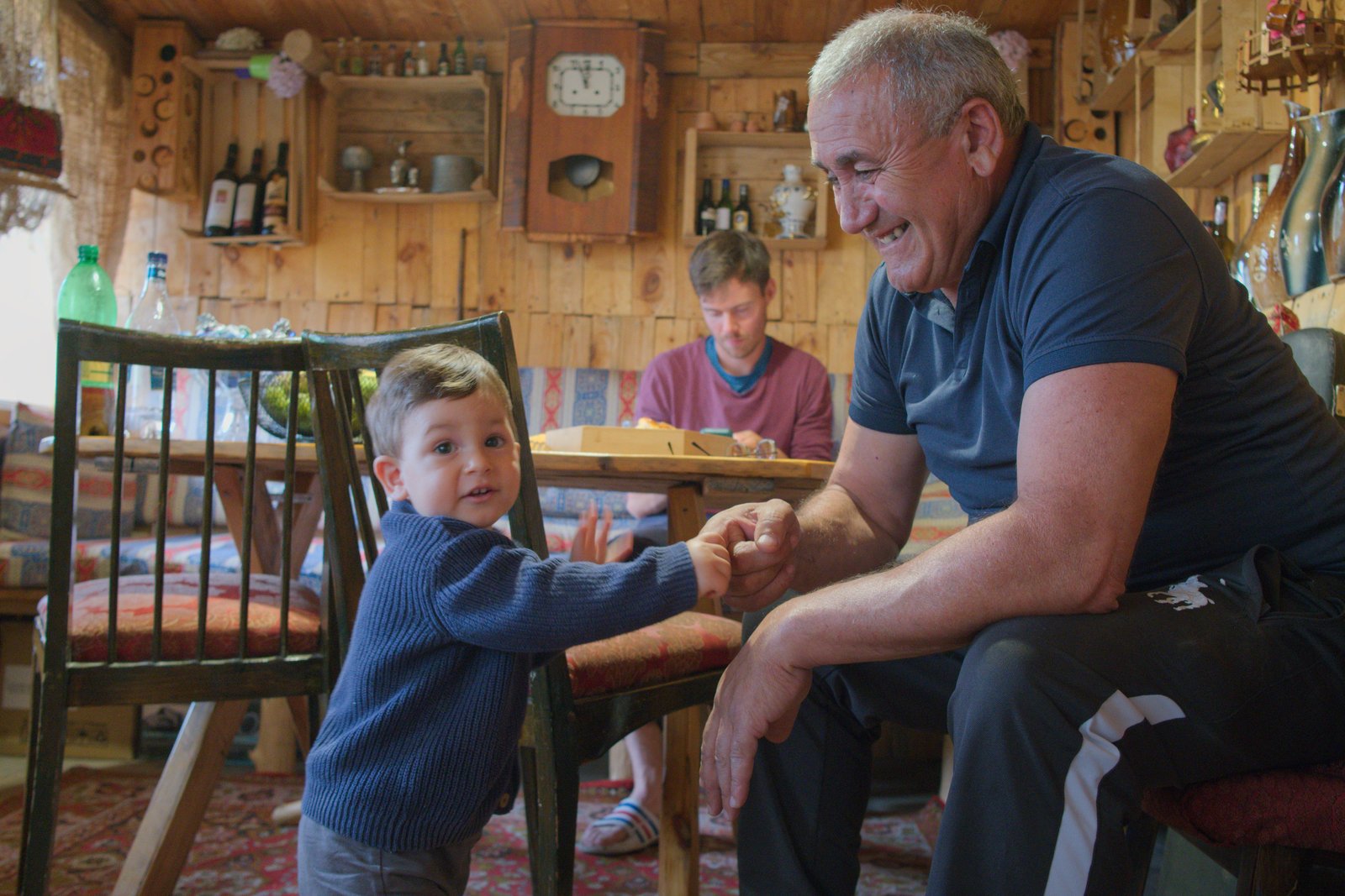 At the guesthouse in Sevan we were endlessly entertained by Armen and his grandson, and treated to a lovely dinner my Armeni.