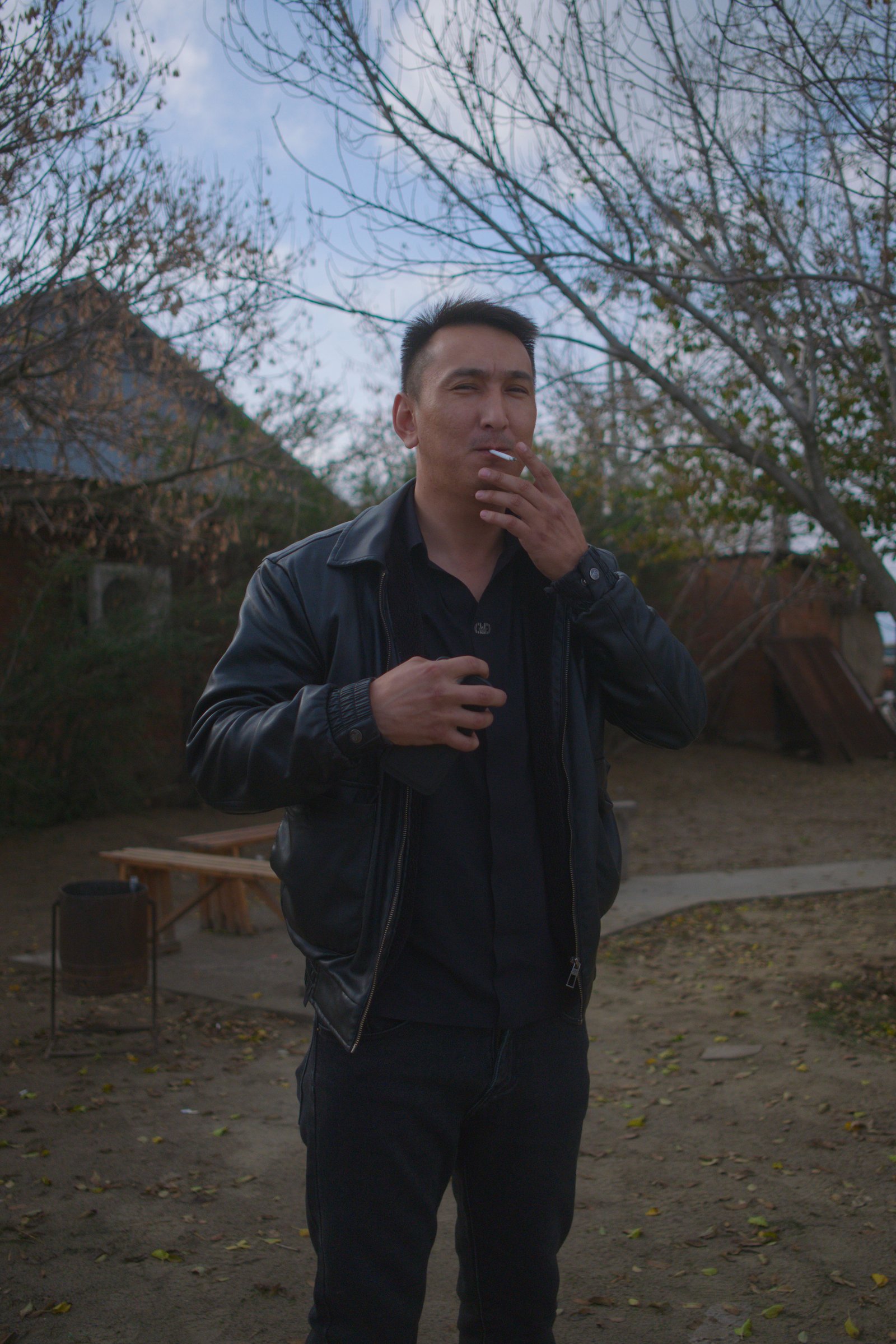 Nurkhat, a police officer who put me up in his home after stopping to question me at 4am as I walked though the night of my first full day in Kazakhstan.