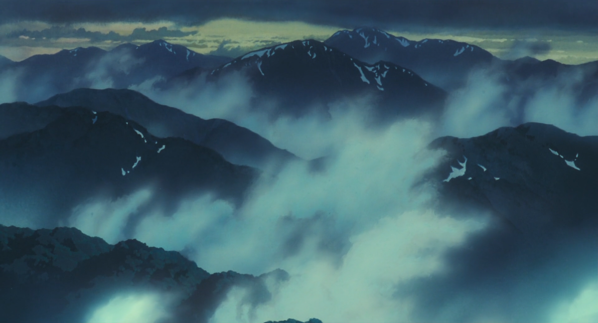 Opening landscape from Princess Mononoke
